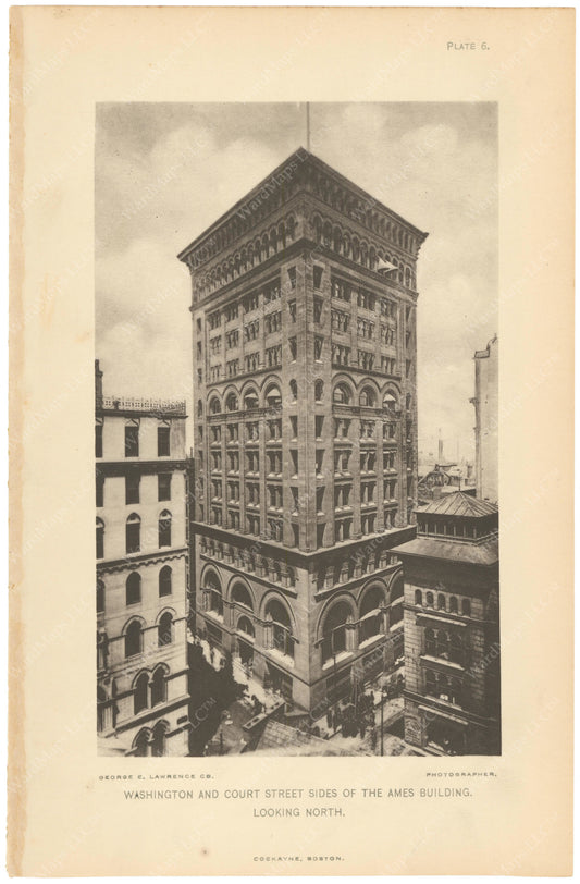 BTC Annual Report 12, 1906 Plate 06: The Ames Building