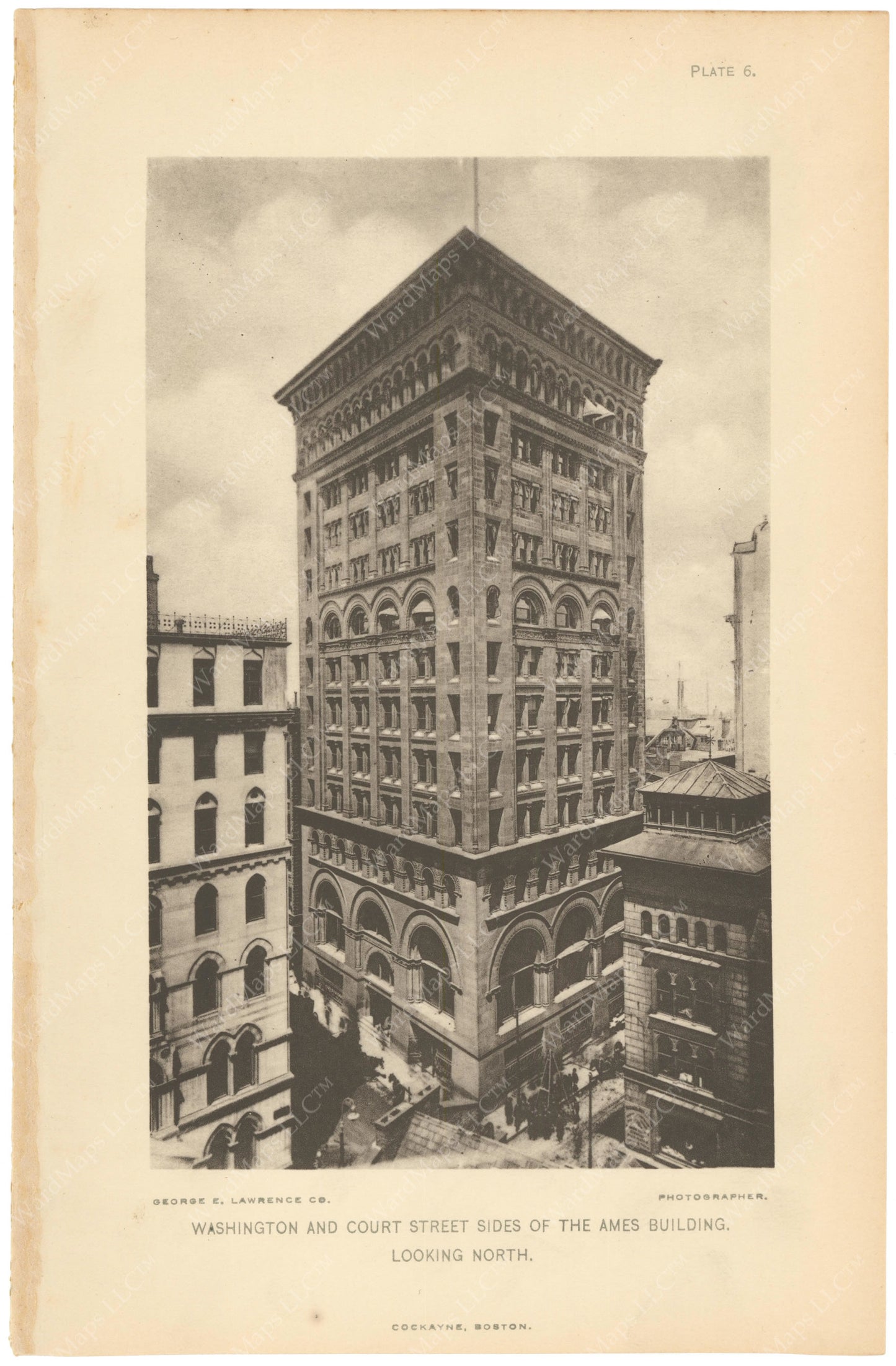 BTC Annual Report 12, 1906 Plate 06: The Ames Building