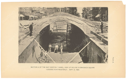 BTC Annual Report 06, 1900 Plate 06: Maverick Square Portal and Incline