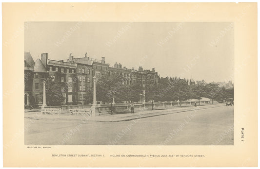 BTC Annual Report 19, 1913 Plate 07: Kenmore Street Incline