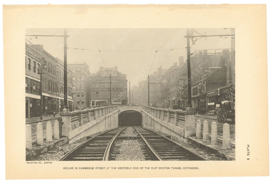 BTC Annual Report 21, 1915 Plate 09: Cambridge Street Incline