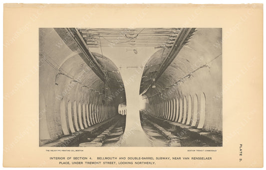 BTC Annual Report 03, 1897 Plate 03: Bellmouths Looking North