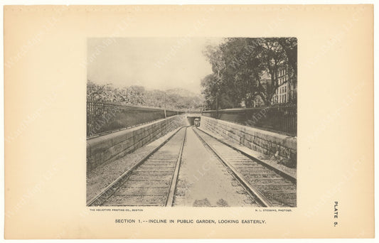 BTC Annual Report 03, 1897 Plate 05: Public Garden Incline