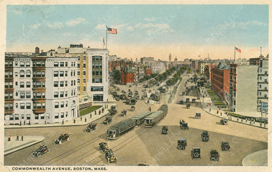 Kenmore Square, Boston, Massachusetts Circa 1930