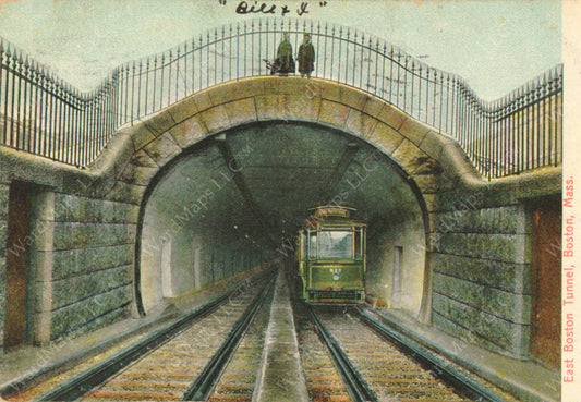 East Boston Tunnel Portal Circa 1905