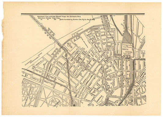 BTC Annual Report 17, 1911: West End Neighborhood Streetcar Counts